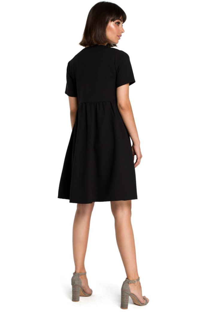Sukienka mini - Letnia - czarna